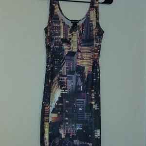 WET SEAL City scape dress